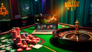 Engage with the online gaming excitement at https://mm88.co.in/ showcasing vibrant casino elements.