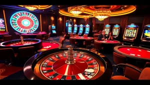 Experience the excitement of tỷ lệ kèo nhà cái hôm nay through vibrant casino gaming visuals.