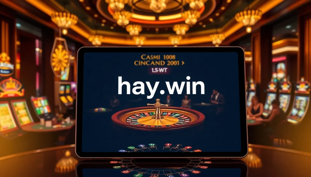 Experience excitement at the hay.win online casino with vibrant roulette and poker action.