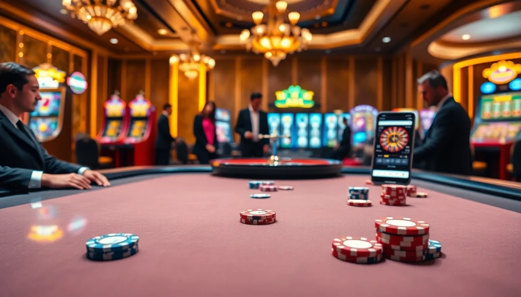 Experience the excitement of S8 Casino with vibrant poker chips and a luxurious gaming atmosphere.