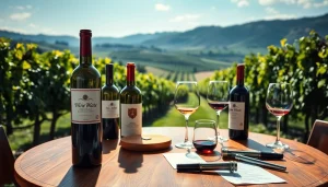 Indulge in Winery Membership featuring fine wines and scenic vineyard views.