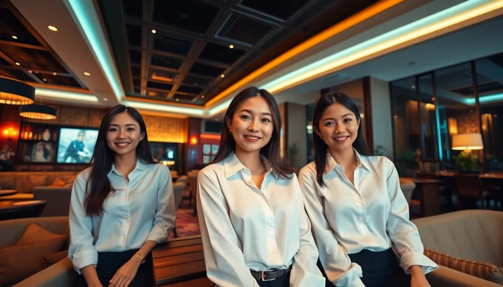 Experience a premium 수원셔츠룸 with stylish interiors and elegant female managers.