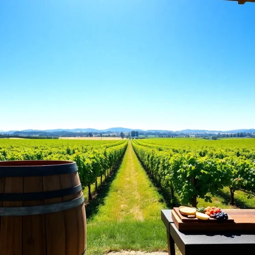 Taste fine wines at Clarksburg wineries while enjoying picturesque vineyard landscapes.