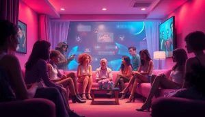 Experience engaging nsfw ai chat in a cozy virtual environment with diverse AI characters.