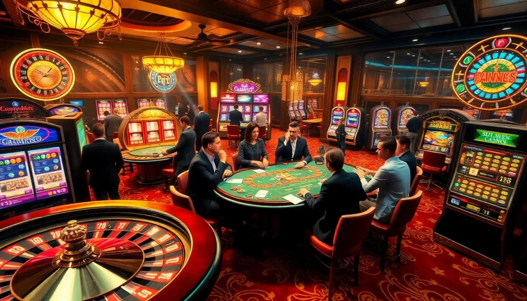 Découvrez le meilleur casino en ligne avec des joueurs engagés à une table de poker luxueuse, présentant des éléments du meilleur casino en ligne.