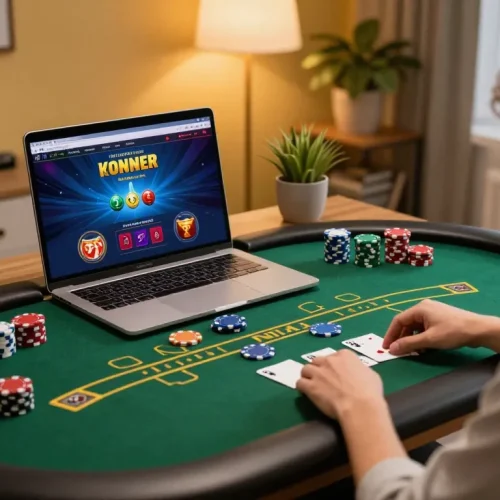 Engaging in online casino gameplay, đăng ký 5699 for thrilling poker action and strategic bets.