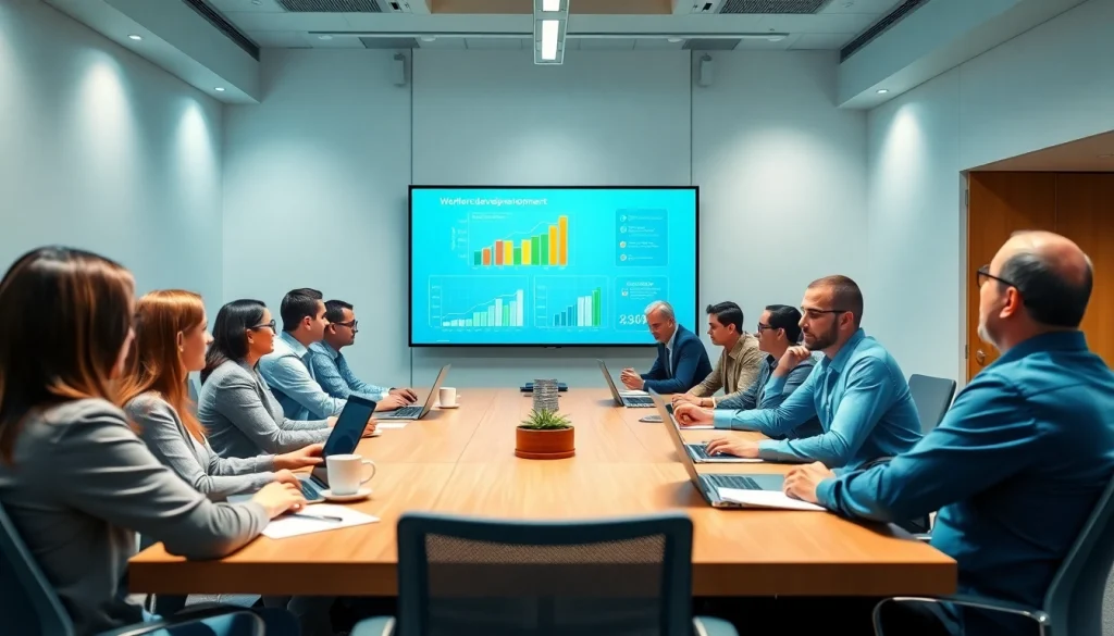 Enhance workforce development strategies through engagement in a collaborative training session.