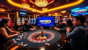 Experience the thrill at mm88.com with a lively casino atmosphere and exciting gaming action.
