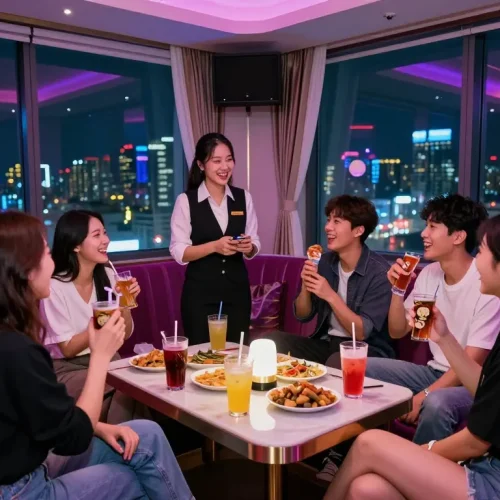Experience vibrant nightlife at https://www.gangnamtune.com with friends in luxurious karaoke settings.