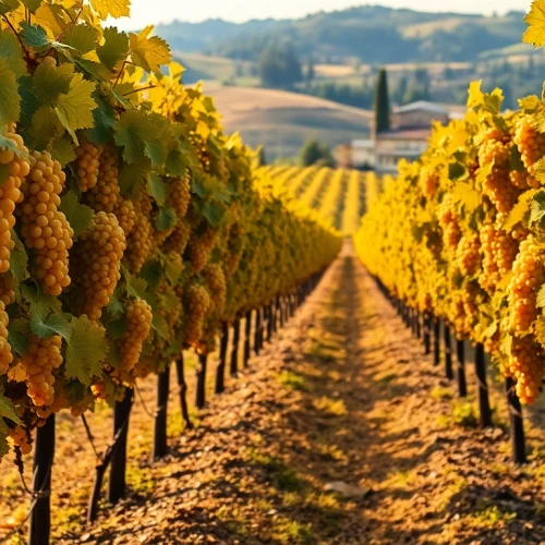 Experience the flavors of the best california wineries with a picturesque vineyard landscape.