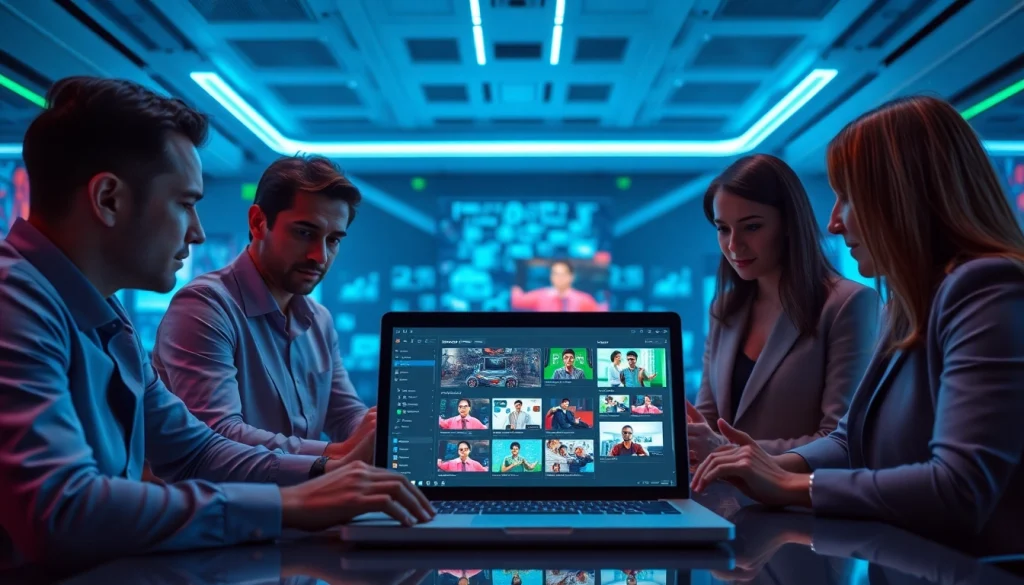 Transforming video to prompt with AI tools in a modern workspace.