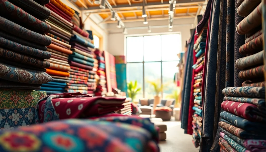 Bestel stoffen online met een breed scala aan stijlen en kleuren beschikbaar.