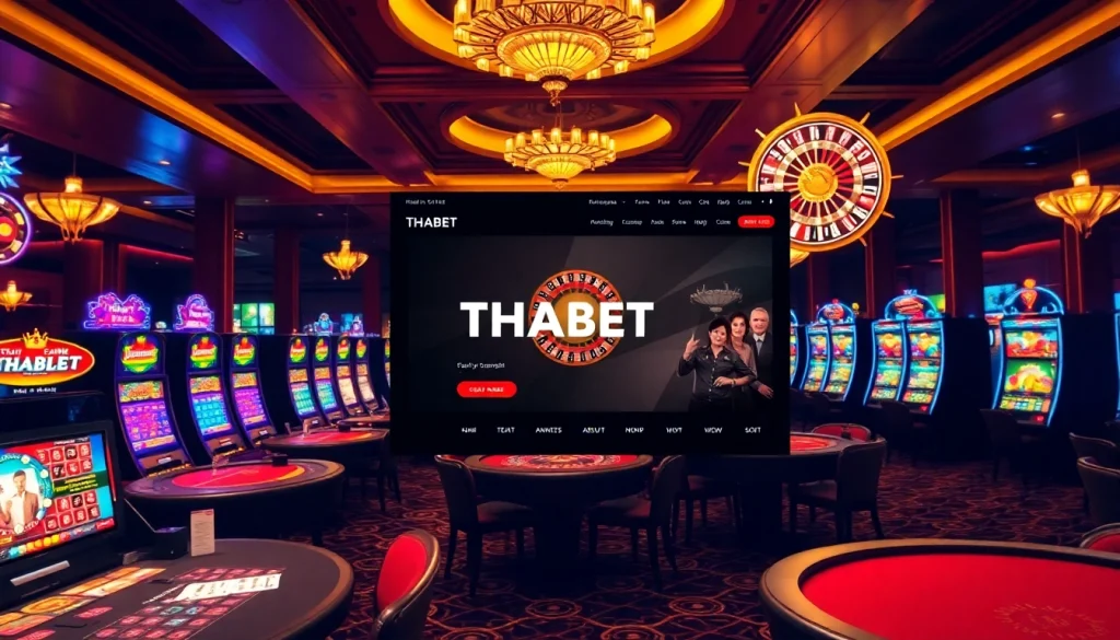 Experience the excitement of gambling at trang chủ thabet with vibrant casino games and thrilling gameplay.
