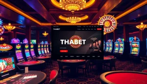 Experience the excitement of gambling at trang chủ thabet with vibrant casino games and thrilling gameplay.