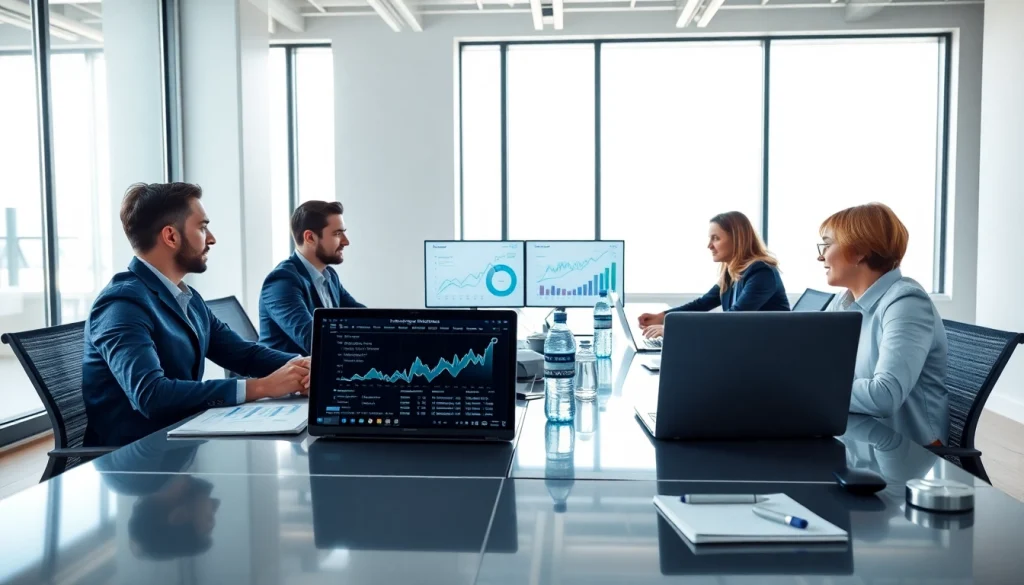 Explore competitive intelligence faqs through a professional strategy meeting image.