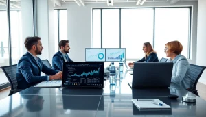 Explore competitive intelligence faqs through a professional strategy meeting image.