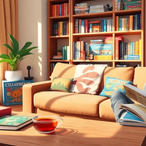 Engaging in games to play by yourself in a cozy setting with board games and puzzles.