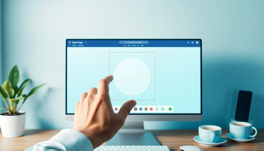 Crop image in circle using an online photo cropping tool with an intuitive interface.