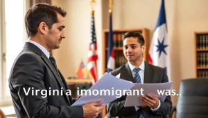 Consultation with Virginia Immigration Lawyers showcasing professional legal support.