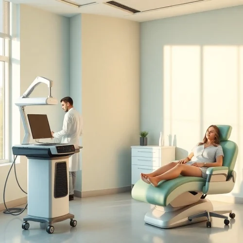How much does laser tattoo removal cost illustrated in a modern, professional clinic with advanced laser technology and a calm atmosphere.