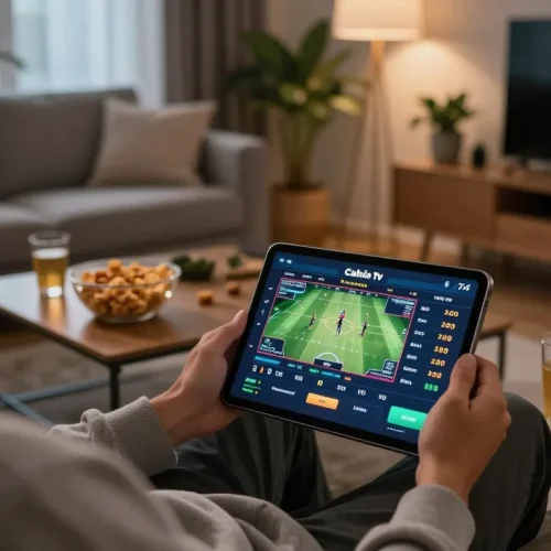 Cakhia tv live sports betting experience from home with engaging interface.