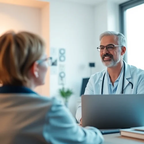 Engage in an online doctor consultation flat fee with a healthcare professional via video call.