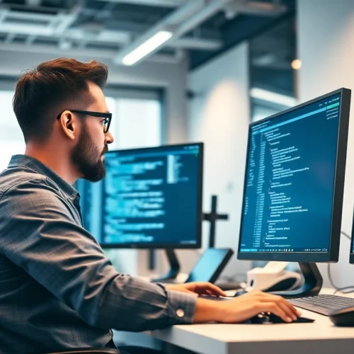 DoesQA enhancing productivity in a professional test automation workspace.