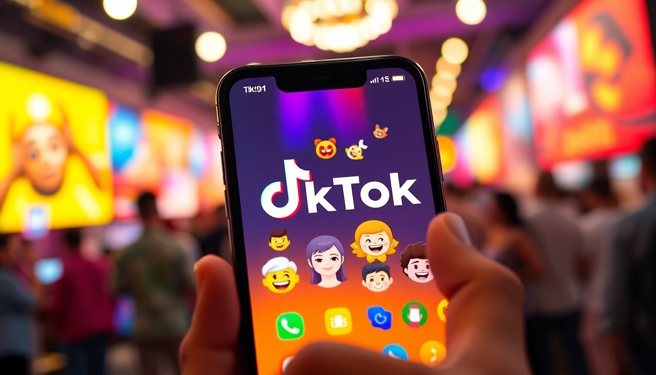 Engaging TikTok emojis showcased creatively, highlighting their vibrant expression and connection. related image