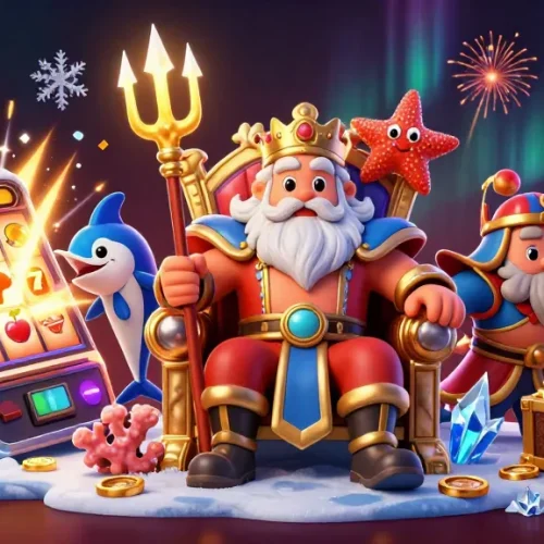 Spin and win at go 88 casino with Neptune and vibrant gaming elements in a rich 3D scene.